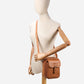 Crossbody-veske i skinn