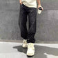Jacquard-jeans i denim
