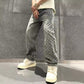 Jacquard-jeans i denim